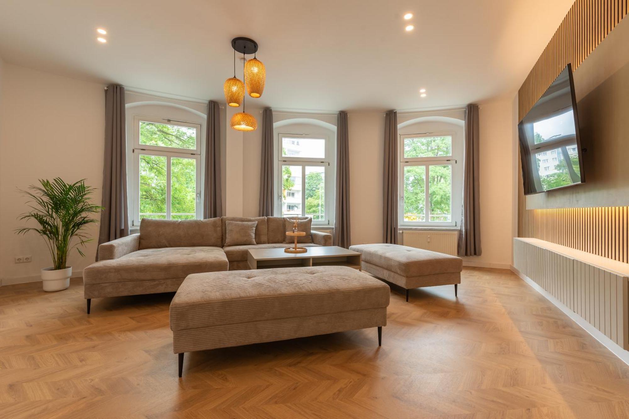 Moderne City Appartments Chemnitz Zewnętrze zdjęcie